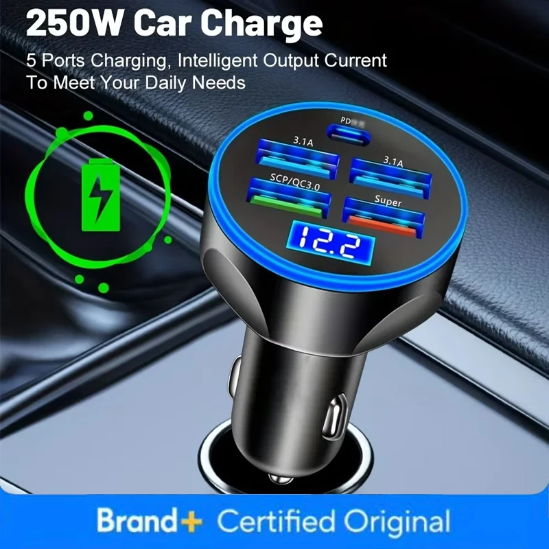 Election Electronics & Gadgets Store Woocommerce Theme - Cargador de coche de carga súper