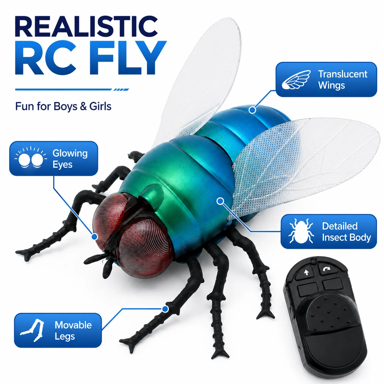 Electronics Gadgets For Kids - Juguete Volador a Control Remoto Infrarrojo,