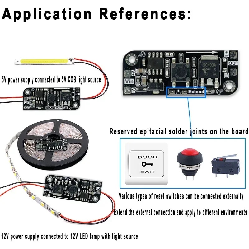 Electronics & Gadgets Beginning With D - Módulo de Interruptor Electrónico Bistable con