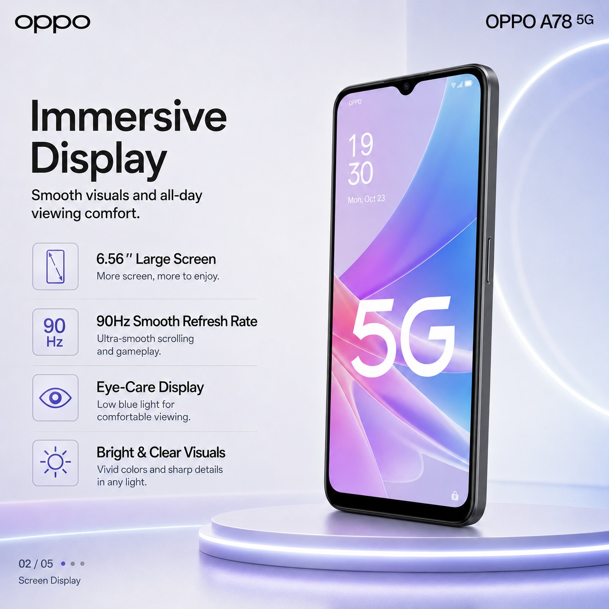 Nuevo Teléfono Inteligente OPP - Oppo A78 reseña y precio
