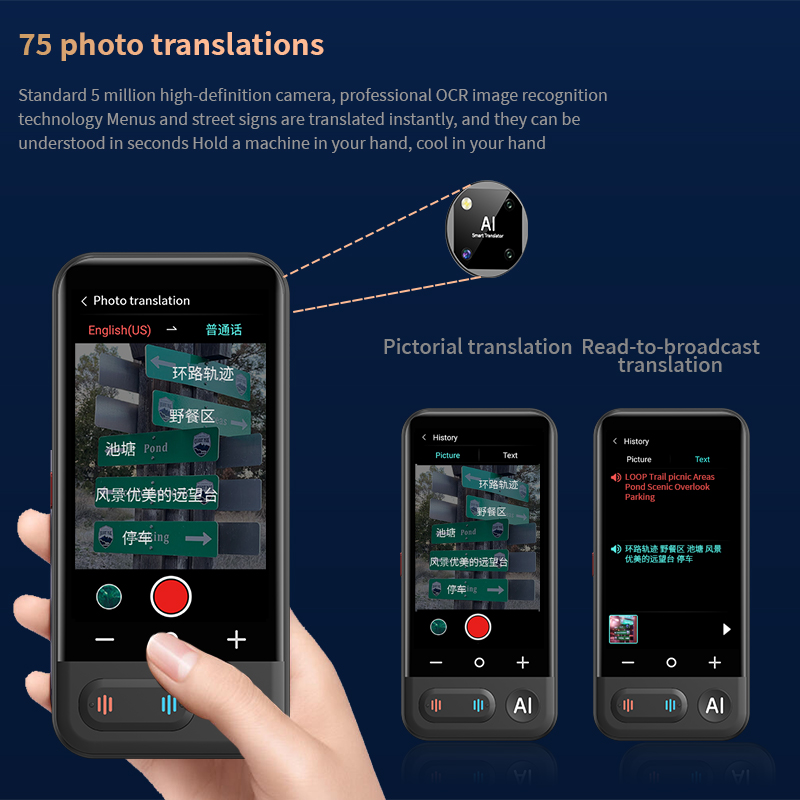 Traductor inteligente portátil - Portable Translator Device reseña y precio