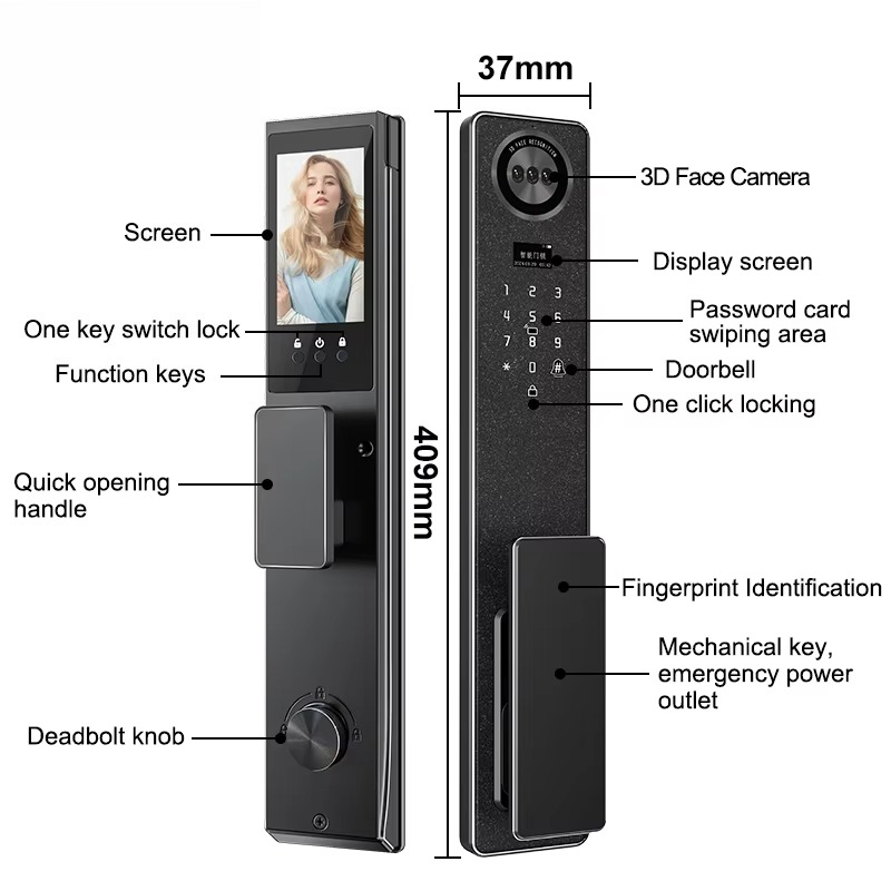 Cerradura de puerta inteligent - Electronics & Gadgets Beginning With D reseña y precio