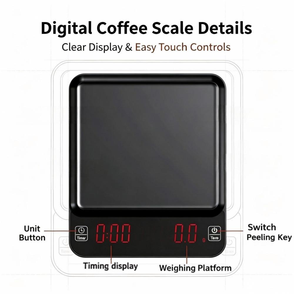 Báscula Digital de Alta Precis - Electronics & Gadgets Beginning With D reseña y precio
