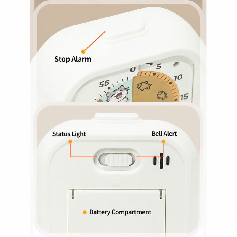 Temporizador giratorio con cue - Electronics Gadgets For Kids reseña y precio
