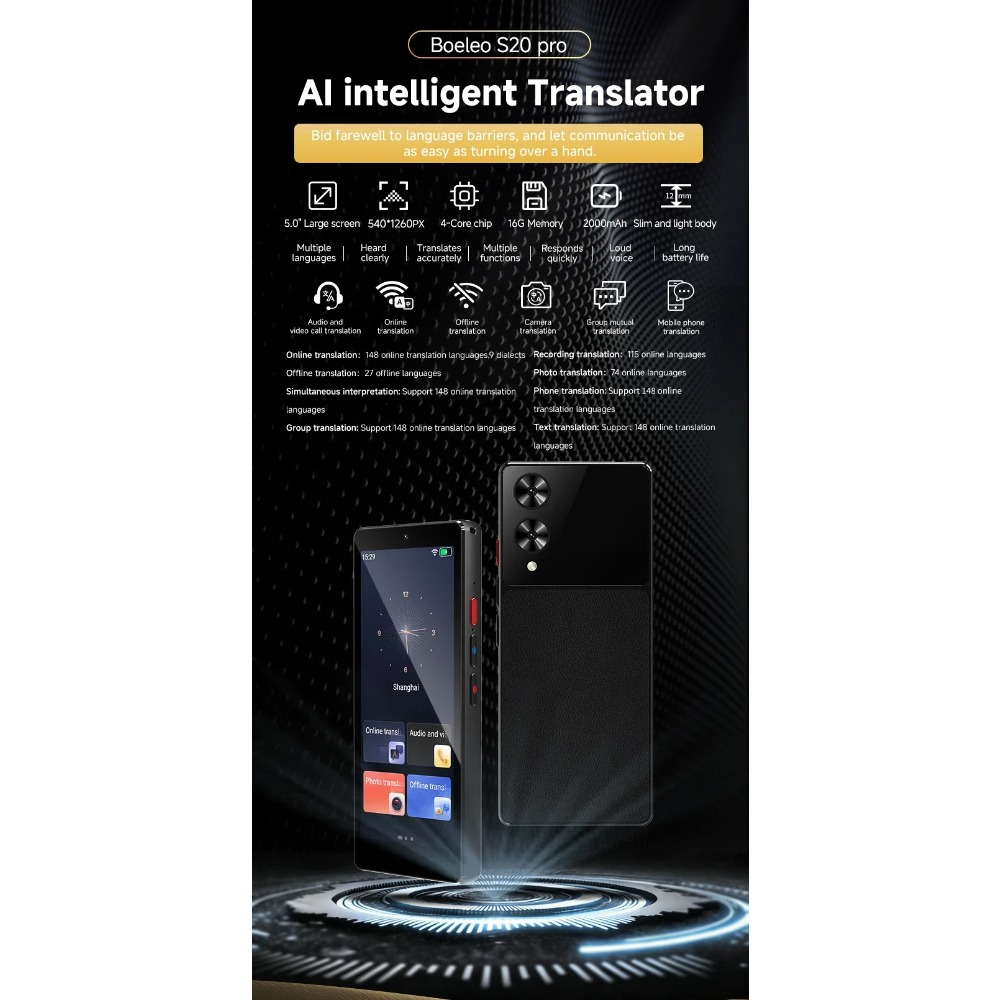 Dispositivo Traductor Portátil - Portable Translator Device reseña y precio