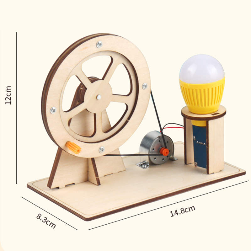 Generador de mano de madera pa - Electronics Gadgets For Kids reseña y precio