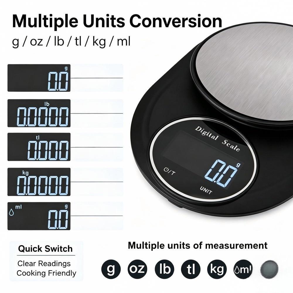Báscula Digital de Cocina Port - Electronics & Gadgets Beginning With D reseña y precio