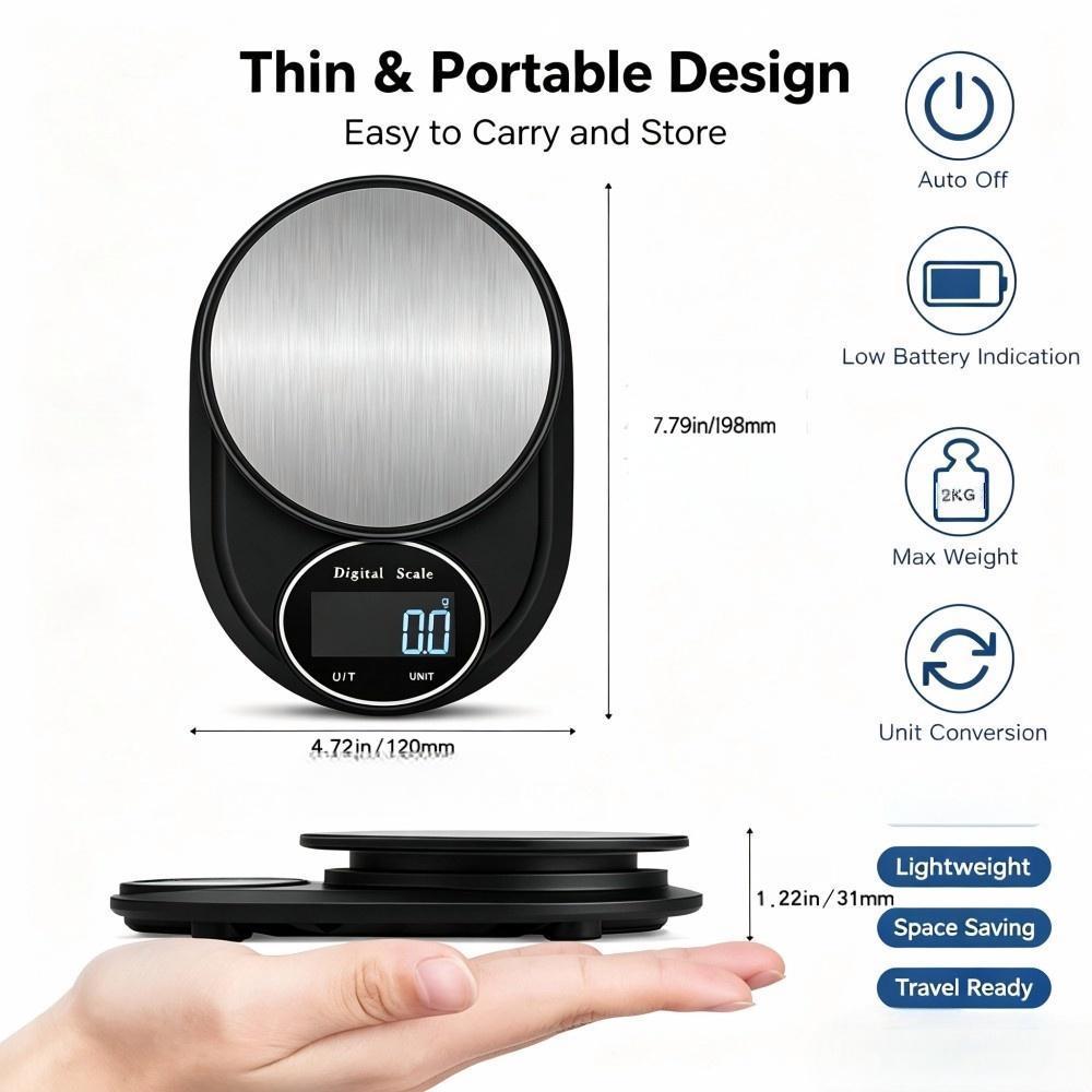 Báscula Digital de Cocina Port - Electronics & Gadgets Beginning With D reseña y precio